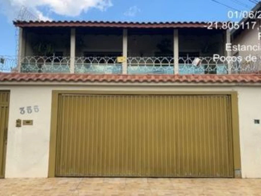 Casa 209 m² - Poços de Caldas-MG - Rua Caldas, 355 - Residencial Santa Clara
